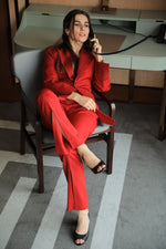 تحميل الصورة إلى عارض المعرض، Red Chic Suit