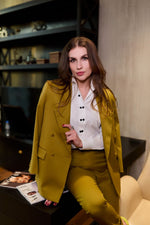 تحميل الصورة إلى عارض المعرض، بدلة صوفية مكونة من قطعتين