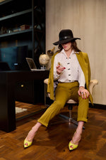 تحميل الصورة إلى عارض المعرض، بدلة صوفية مكونة من قطعتين